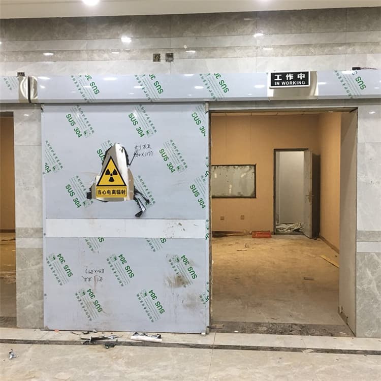 西藏双扇电动防护铅门